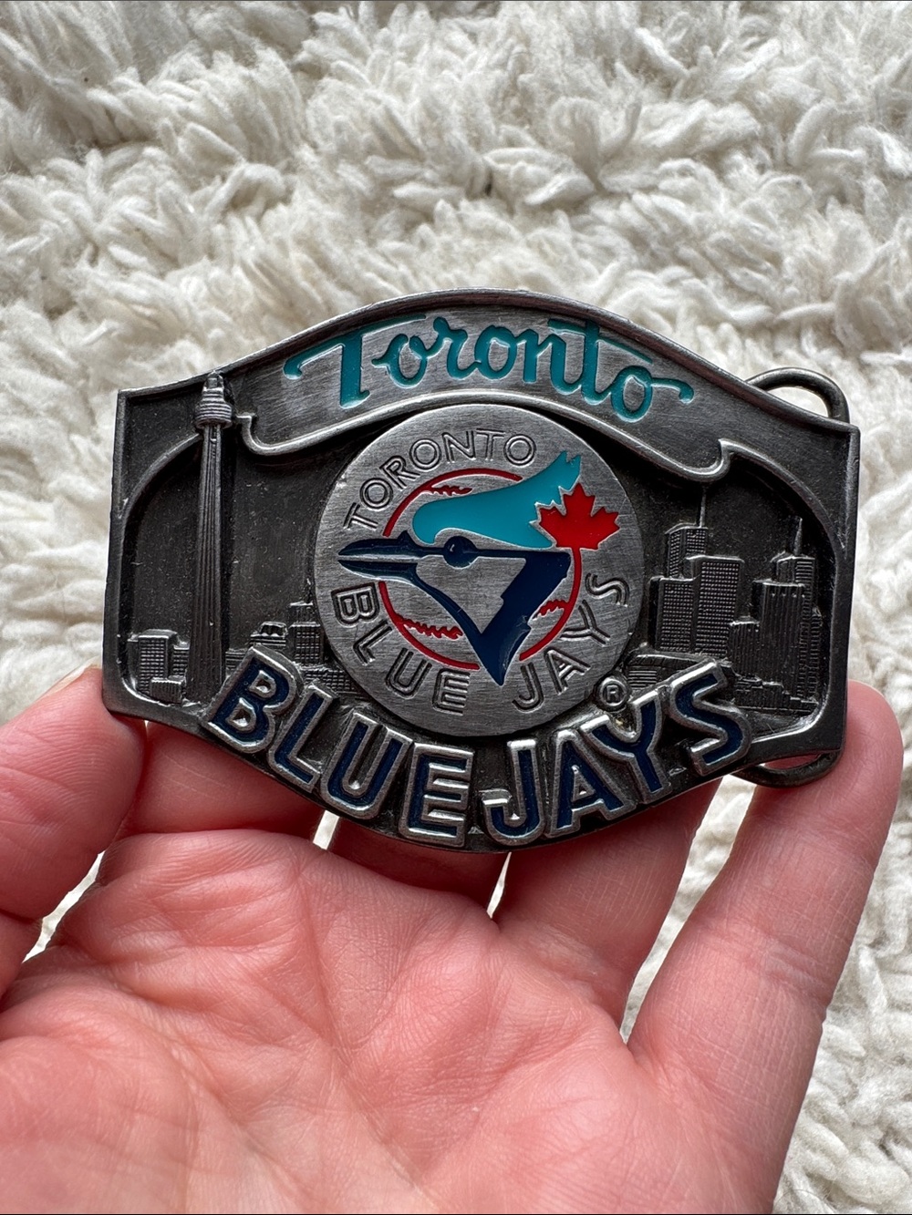 Toronto Blue Jays Belt Buckle